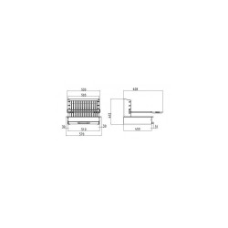 BARBECUE ENCASTRABLE INOX