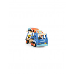 Camion de transport de voitures Avenue du Moulin - Moulin Roty